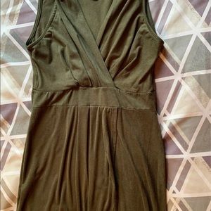 Windsor olive green mini dress size medium